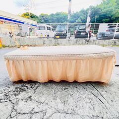 【❗️✨即役立つ✨❗️】✨簡易清掃・現状品❗️折りたたみエステベッド（BEAUTY GARAGE製）カバー付き✨の画像