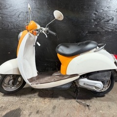 ★支払総額4.2万円★関東圏内即日配送可能！ 全車走行テスト済みです！ ホンダ クレアスクーピー オレンジ AF55 人気のスクーピー！ 4スト！バッテリー新品！ おしゃれなカラー！の画像