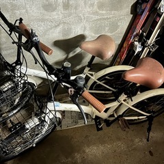 彼女一緒に使いたいの折りたたみ自転車
の画像
