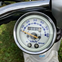 【連続２０km試運転確認済】レッツ４パレットFI　希少のブラウン！　すぐ乗れますの画像