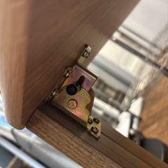 【折り脚テーブル】【ニトリ】【折りたたみテーブル】クリーニング済み【管理番号13009】町の画像
