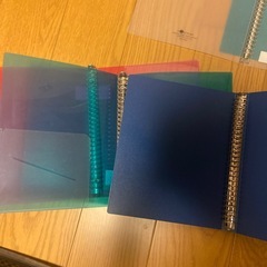 リングファイル　A4.B5サイズ
の画像