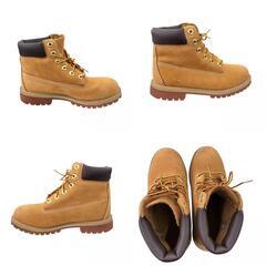 186001 Timberland ティンバーランド ショートブーツ  23.5 ブラウン [0000000001363]の画像
