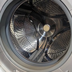 【超美品】シャープ製　ドラム式電気洗濯乾燥機「ES-S7J-WL」の画像