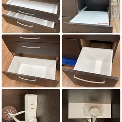ジモティー限定価格！S280 ⭐ NITORI ニトリ キッチンボード コパン120 幅119.5cm USED 綺麗の画像