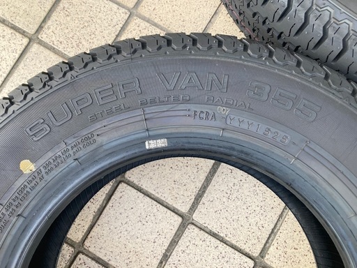 軽トラ　軽バン  新車外し  145/80R12 　80/78