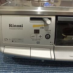 ﾘﾝﾅｲ LPｶﾞｽｺﾝﾛ ﾀｲﾏｰ温調の高機能ﾓﾃﾞﾙ 中古の画像