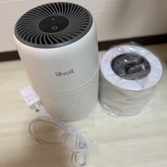 空気清浄機 小型 12畳 脱臭 卓上 軽量 集じん ペット 花粉 hepa フィルター 静音 ミニ アロマ対応 Core Mini ホワイトの画像