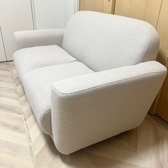 フランフラン　ソファ　2人がけの画像