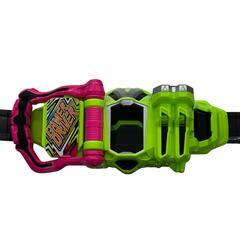 186001 現状品　仮面ライダー　エグゼイド　DXゲーマドライバー　変身ベルト　キメワザスロットホルダー　ガシャット ２点まとめ売り [0000000001374]の画像