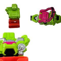 186001 現状品　仮面ライダー　エグゼイド　DXゲーマドライバー　変身ベルト　キメワザスロットホルダー　ガシャット ２点まとめ売り [0000000001374]の画像