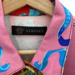 186005 VERSACE ヴェルサーチ カラヴァッジオプリントデニムジャケット マルチ [0000000001375]の画像