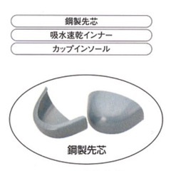安全靴　長靴　23.5の画像