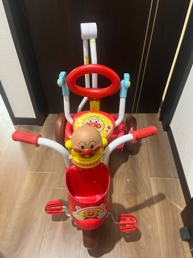 アンパンマン手押し三輪車