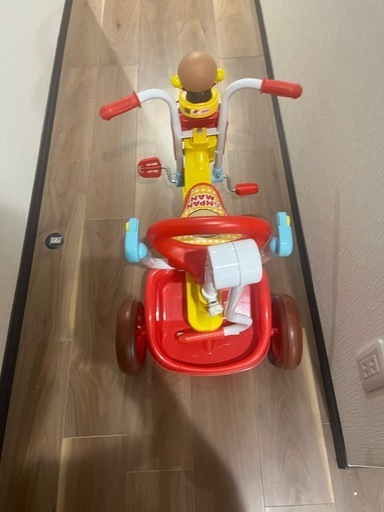 アンパンマン手押し三輪車