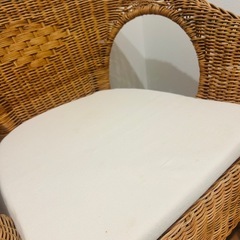 IKEA ラタンチェアの画像