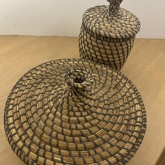 IKEA小物入れ2個セットの画像