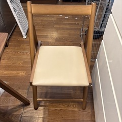 【ニトリ】【折りたたみデスク&チェア】クリーニング済み【管理番号13009】町の画像