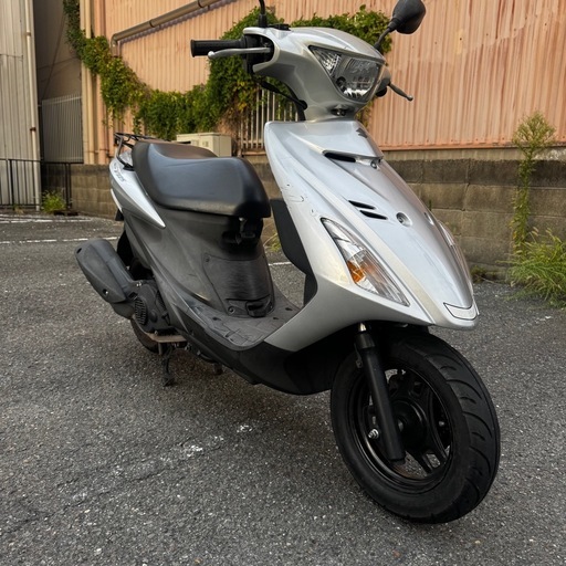 スズキ　アドレスV125S CF4MA シルバー　実働　動画あり　自賠責付　大阪