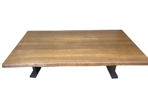 【中古】大阪引取限定　太平産業　天然木座式テーブル　組立式　ウレタン塗装【II215　KNI1F081】