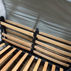 IKEA     ソファベッド　フレーム　マットレスの画像