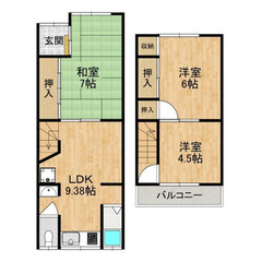 3ＤＫ ✨空室続きで困っている大家さん（オーナーさん）✨是非お力お貸し下さい㊗️お問い合わせラインフォロワー登録者数5000名突破㊗️✨ 20250930200500 敷金 礼金2ヶ月の画像