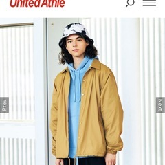 United Athle ナイロンジャケットの画像