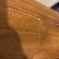 木製　ダイニングテーブルの画像