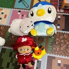 キャラクター人形まとめ売りの画像