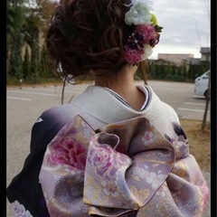 成人式、結婚式振り袖の画像