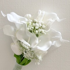 はやいもの早い者勝ち‎🤍ブーケ💐新品未使用！は‎🤍の画像