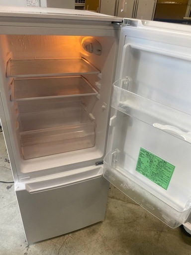 NO B532?福岡市内配送設置無料✨?YRZ-C12H1(ホワイト) 2ドア冷蔵庫 右開き 117L 幅478mm 2022年