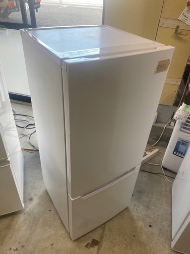 NO B532?福岡市内配送設置無料✨?YRZ-C12H1(ホワイト) 2ドア冷蔵庫 右開き 117L 幅478mm 2022年