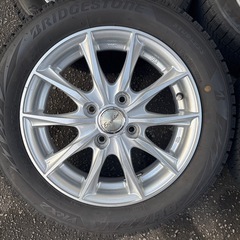 アルミ付きブリヂストン155\65R14    23年製スタッドレスの画像