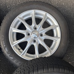 アルミ付きブリヂストン155\65R14    23年製スタッドレスの画像