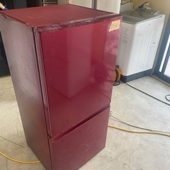 NO B530🌈福岡市内配送設置無料✨🌈AQR-16F-R 冷蔵庫 ルージュ [157L /2ドア /右開きタイプ]の画像