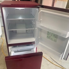 NO B530🌈福岡市内配送設置無料✨🌈AQR-16F-R 冷蔵庫 ルージュ [157L /2ドア /右開きタイプ]の画像