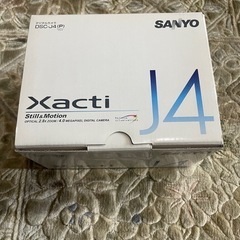 新品未使用　激レア　希少　SANYO　デジタルカメラ　dsc-j4 Xacti 希少　レア　ザクティーの画像