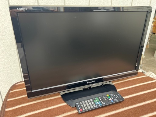 ■シャープ アクオス 22型 LED液晶テレビ 2015年製 LC-22K20■SHARP AQUOS 22インチ 純正リモコン■USB外付けHDD録画対応 小型TV