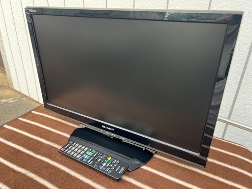 ■シャープ アクオス 22型 LED液晶テレビ 2015年製 LC-22K20■SHARP AQUOS 22インチ 純正リモコン■USB外付けHDD録画対応 小型TV