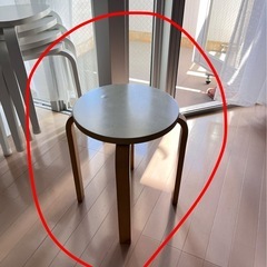 ニトリ　スツール　一脚の画像