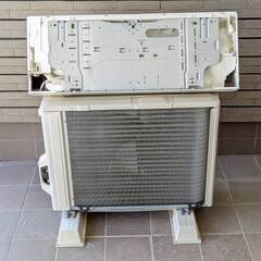 三菱☆2018年製☆エアコン「MSZ-GE2517-W」おもに8畳用 霧ヶ峰 中古家電 【熊本県内送料無料】※離党不可の画像