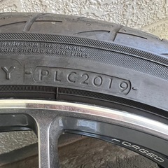 RAYS G025 19インチ 9.5J 8.5J 114.3 5H ADVAN FLEVAの画像