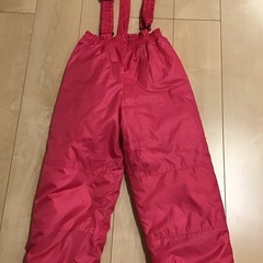 スノーウエア上下セット　130の画像