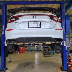 シビックFL1 RS BLITZマフラーの画像