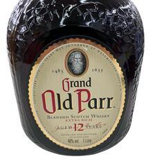 186000 Grand Old Parr グランド　オールドパー　12年　エクストラリッチ　1000ml [250116HM040018]の画像