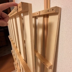 すのこ【ダブルベッド】の画像