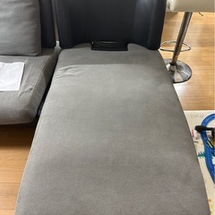 3人がけカウチェソファー（2枚目にカウチェ部分）
の画像
