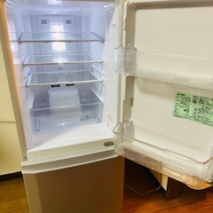三菱電機ノンフロン冷蔵庫 MR-P15E-S1 146L 2020年製の画像