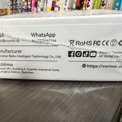 イヤフォン新品の画像